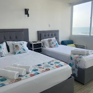 Apartamento Escapada En Fragata Style Con Vista Al Mar, Cartagena